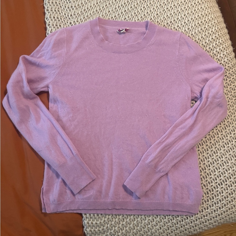 Purple Crewneck Sweater